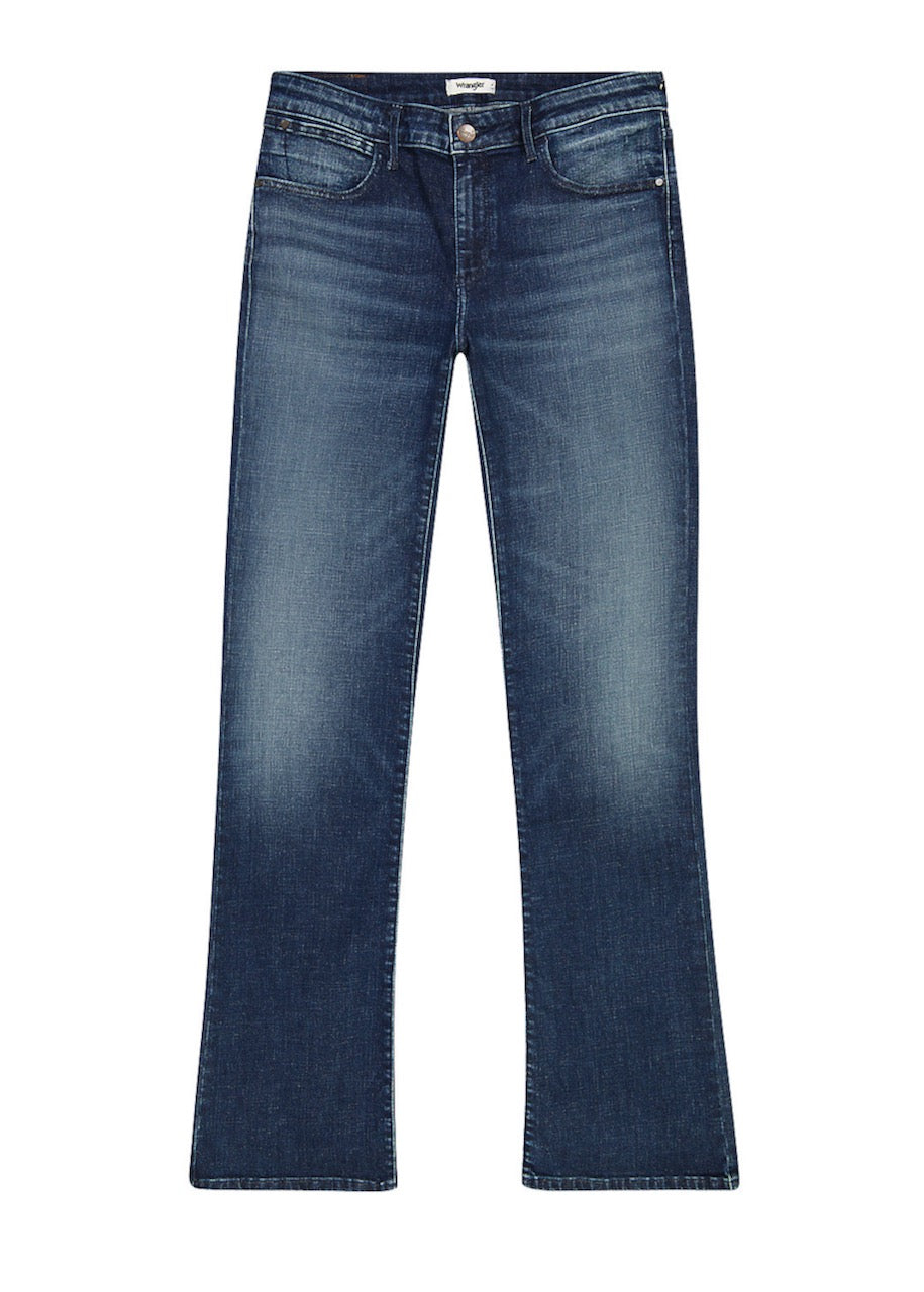 Jeans donna Bootcut Slate Tint di Wrangler