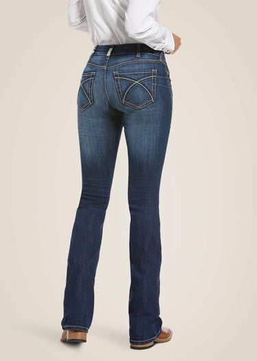 Behind Jeans Bootcut R.E.A.L. Perfect Rise Stretch Pink in LIta by Ariat