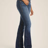 Jeans Bootcut R.E.A.L. Perfect Rise Stretch Rosa in LIta di Ariat