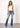 Indossato Jeans bootcut donna Filthy Sands di Wrangler