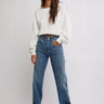 Jeans Femme Aster Straight in Swarm by Free People