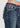 dettaglio tasca davanti Jeans Donna Bootcut Chevron Embroidery by Grace in LA