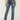 Jeans Bootcut Dream Catcher Embellished Mid Rise in Medium Wash di Grace in LA