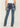 Jeans Bootcut Dream Catcher Embellished Mid Rise in Medium Wash di Grace in LA