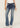 davanti Jeans Bootcut Dream Catcher Embellished Mid Rise in Medium Wash di Grace in LA