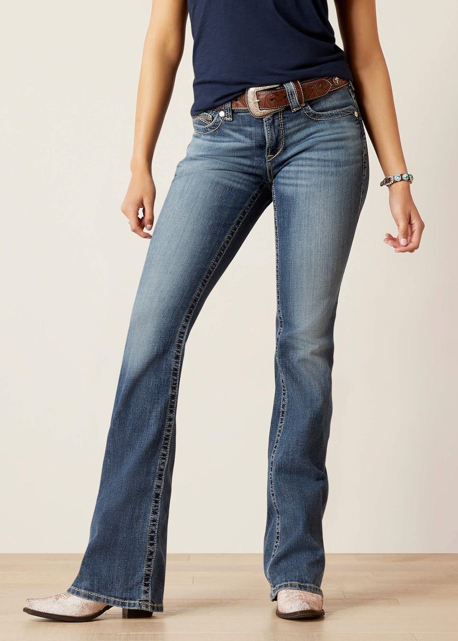 R.E.A.L. Bootcut-Jeans Perfect Rise Phoebe von Ariat