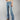 davanti jeans bootcut per donna modello southeast di Wrangler