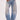 davanti Jeans per donna Good Luck Mid Rise Barrel in Barnyard Blue di Free People