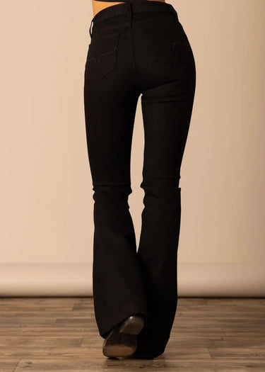 dietro Jeans donna Jennifer in Black di Kimes Ranch