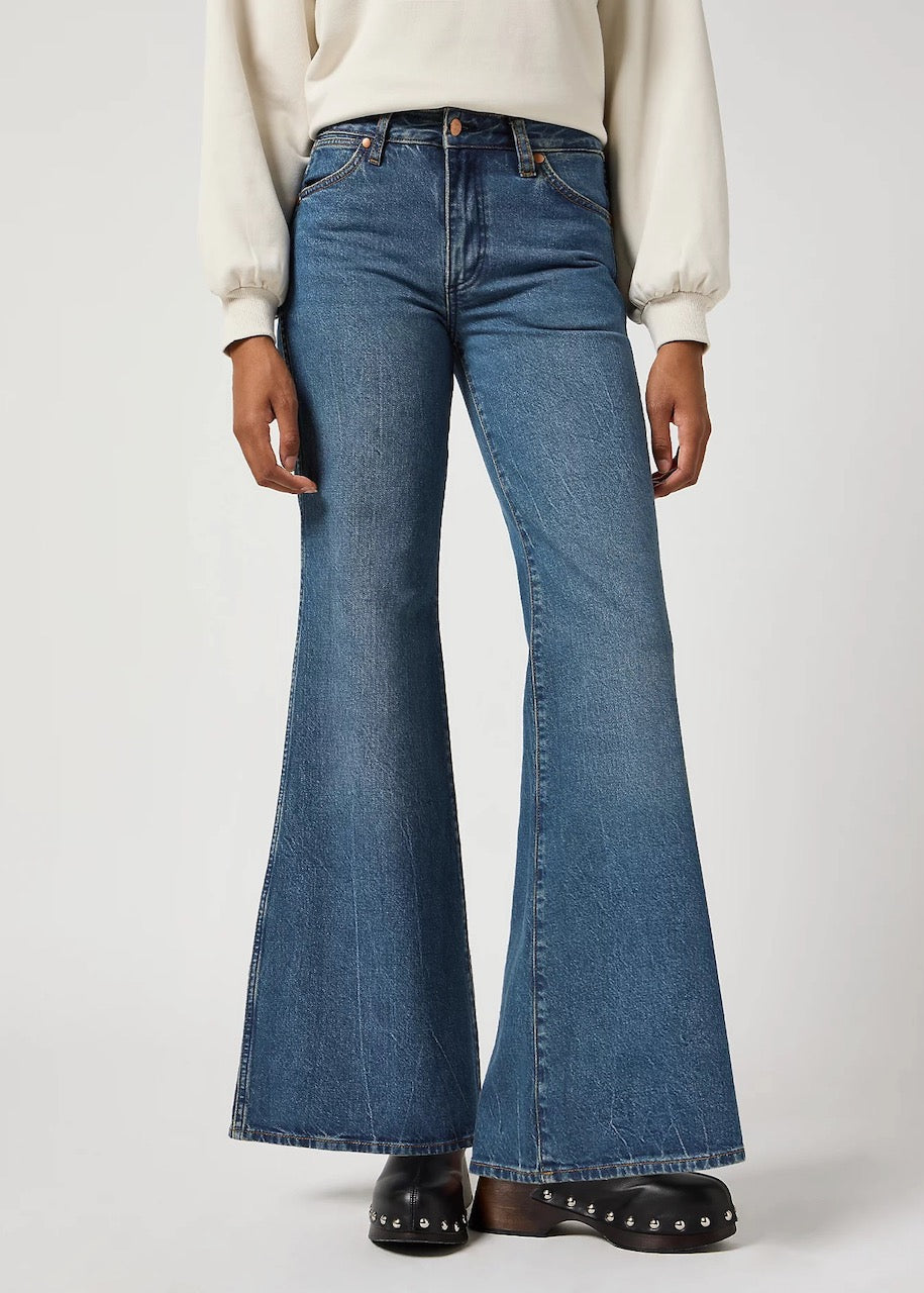 Jeans donna Wanderer in Rust Tint di Wrangler