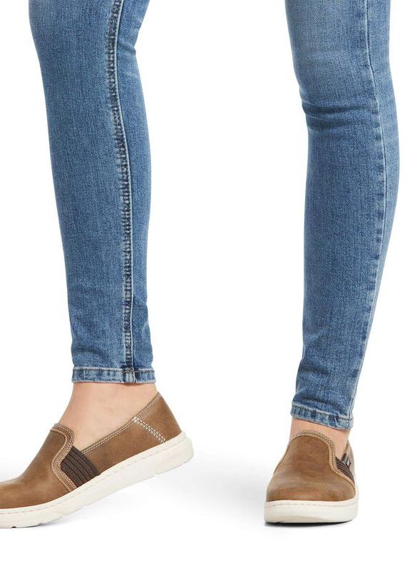 gamba jeans skinny per donna premium vita alta di Ariat