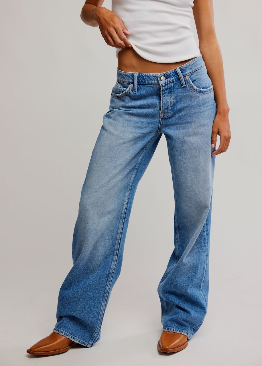 davanti Jeans per donna Tennessee Low Rise BF in Cowboy Romance