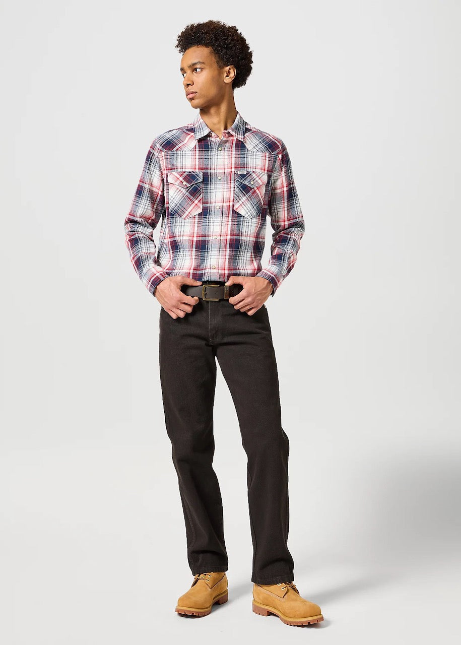 Jeans Uomo 13MWZ in Black Chocolate di Wrangler