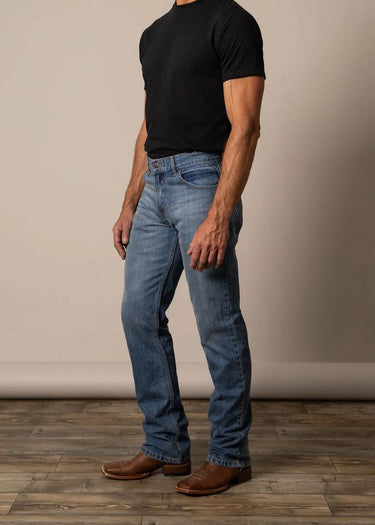 Jeans uomo Barney in Light Wash di Kimes Ranch