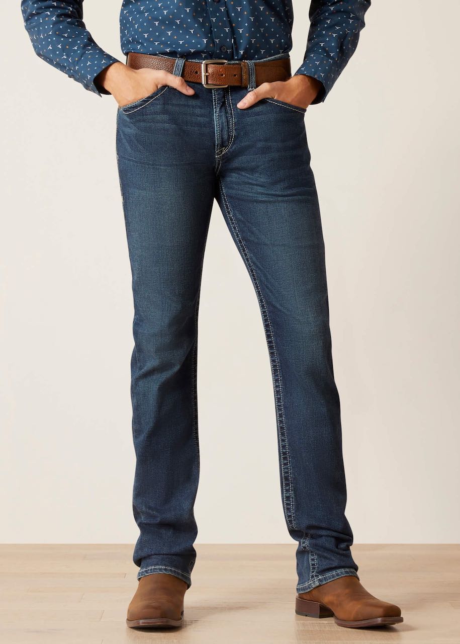 jeans uomo slim m8 modern tekstretch Easton di Ariat