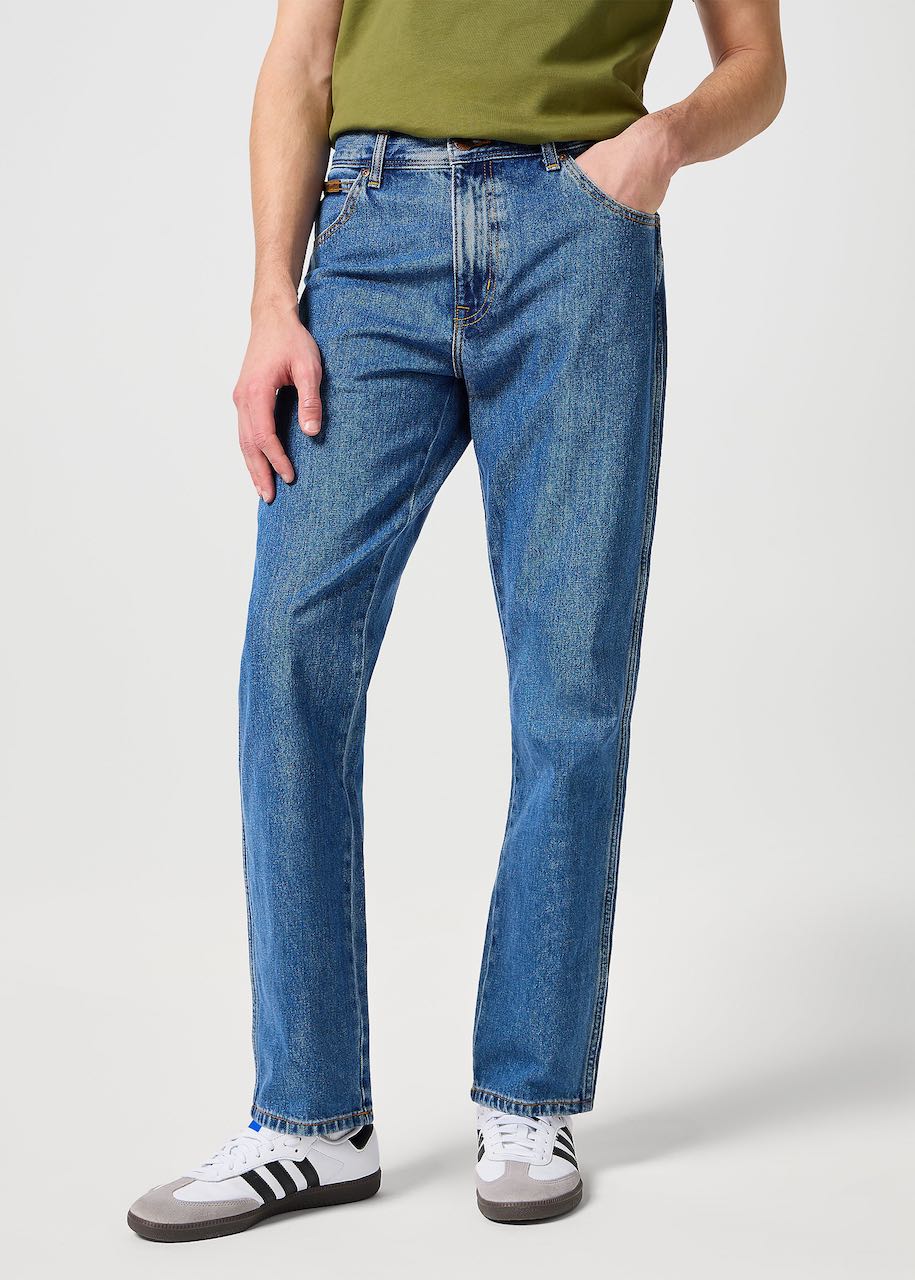 davanti Jeans Uomo Texas Vintage in Stonewash di Wrangler