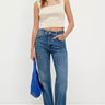 We The Free Holly Bootcut Jeans in Thames by Free People