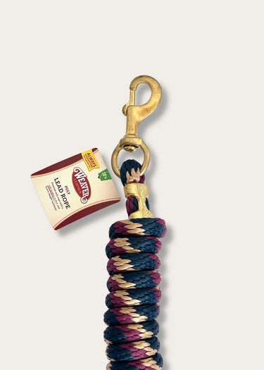 Mousqueton Longhorn bleu sable et bordeaux par Weaver Leather