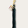Longue ligne noire et turquoise avec mousqueton par Weaver Leather