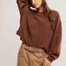 Maglia Total Eclipse in Shaved Chocolate di Free People