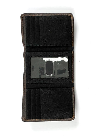 inside Trifold Work wallet from HDX