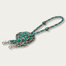 EcoLuxe™ Bamboo Barrel Reins Turquoise/Brown/Tan by Weaver Leather