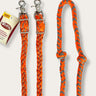 esposte Redini da Barrel in Nylon Orange/Gray di Weaver Leather