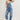 Salopette in Jeans Way Back Overall in Lydia Blue di Free People