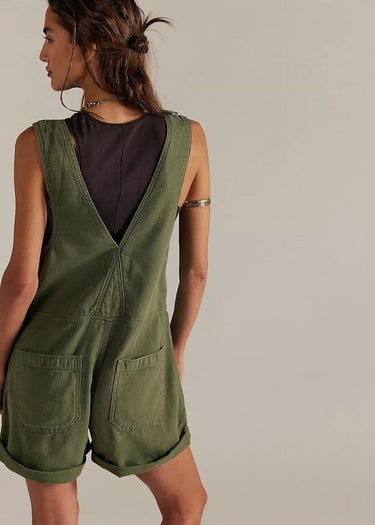 detrás Shortalls We The Free Jude Denim de mujer por en verde Free People
