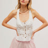 pantaloncini solar flare baja pink di Free People