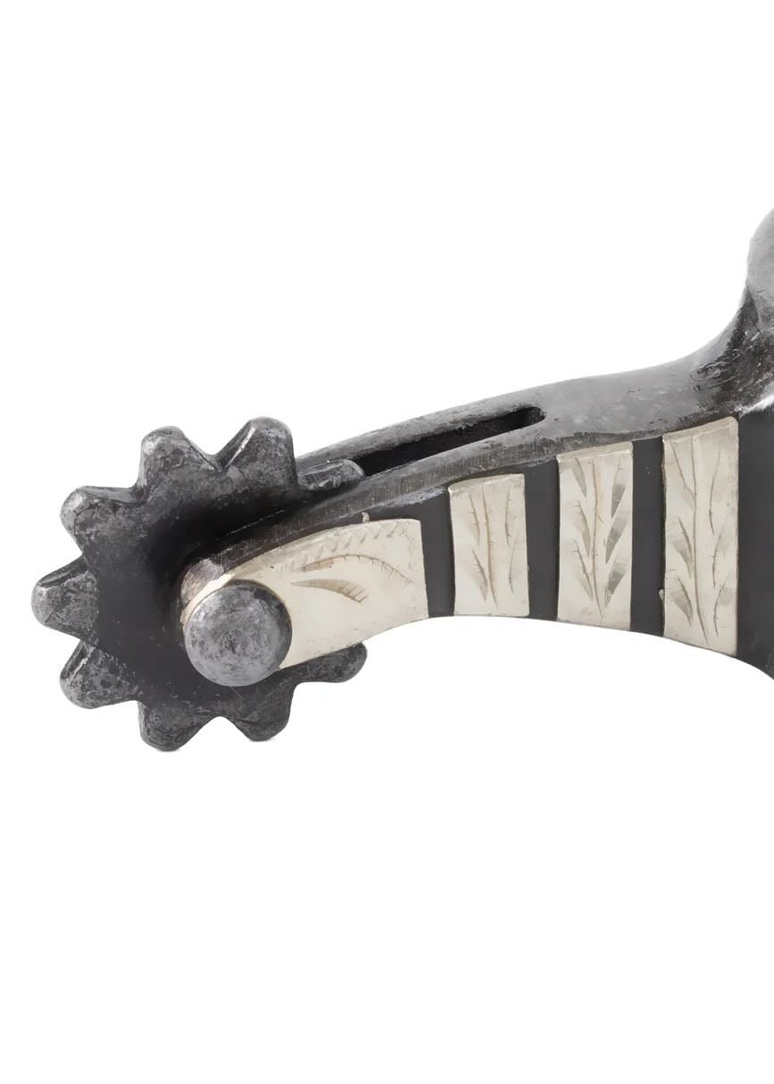 dettaglio rotella Speroni per uomo with German Silver Trim di Weaver Leather