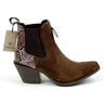 Stivaletti Texani donna Bradley in coffee suede snake print di Ariat