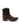Women's Texan Boots Model C1064 by Corral in brown suede-effect leather with a modern design and side zipper closure.