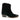 lato esterno Stivaletti texani donna New Frontier Western Black Suede di Free People