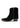 lato cerniera Stivaletti texani donna New Frontier Western Black Suede di Free People