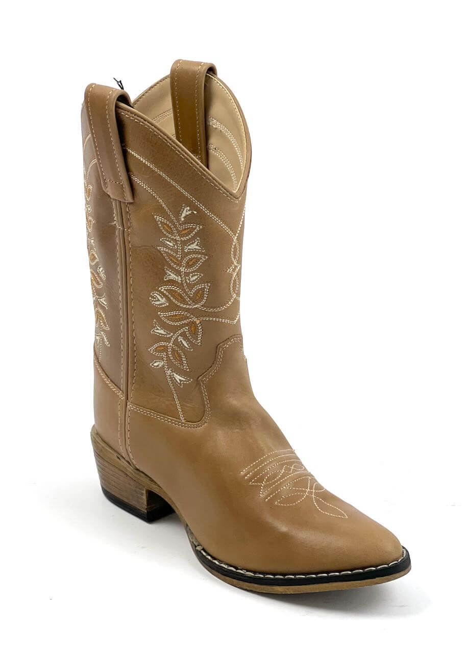 lato esterno Stivali Texani bambina Garland di Old West