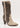 Women's Cowboy Boots with feather heel, featuring a mix of suede and snake print design.