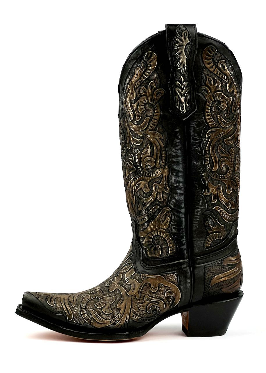 lato esterno stivali texani donna modello g1471 di Corral