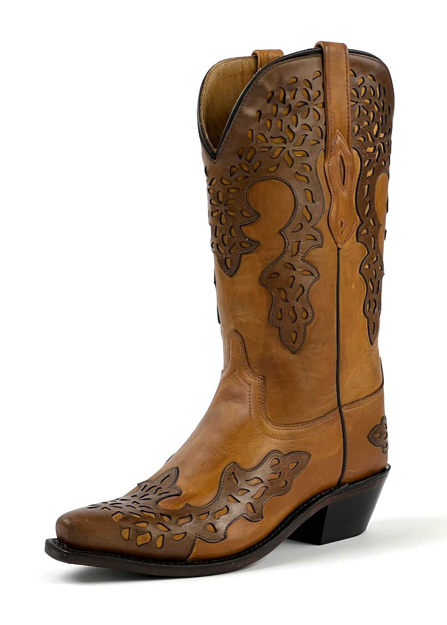 stivali texani donna modello Harshaw di Old West