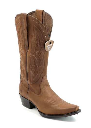 Cowboystiefel für Damen Heritage X Toe StretchFit von Ariat in Braun mit klassischem Design