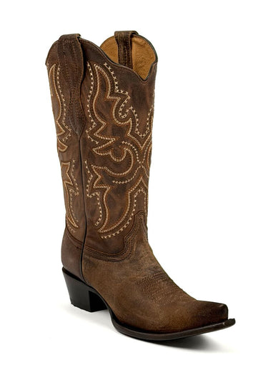 côté extérieur des Bottes texanes pour femme, modèle L6347 de Circle G