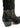 Stylish Women's Cowboy Boots with metallic black leather, embroidered patterns, and stud embellishments on the shaft.