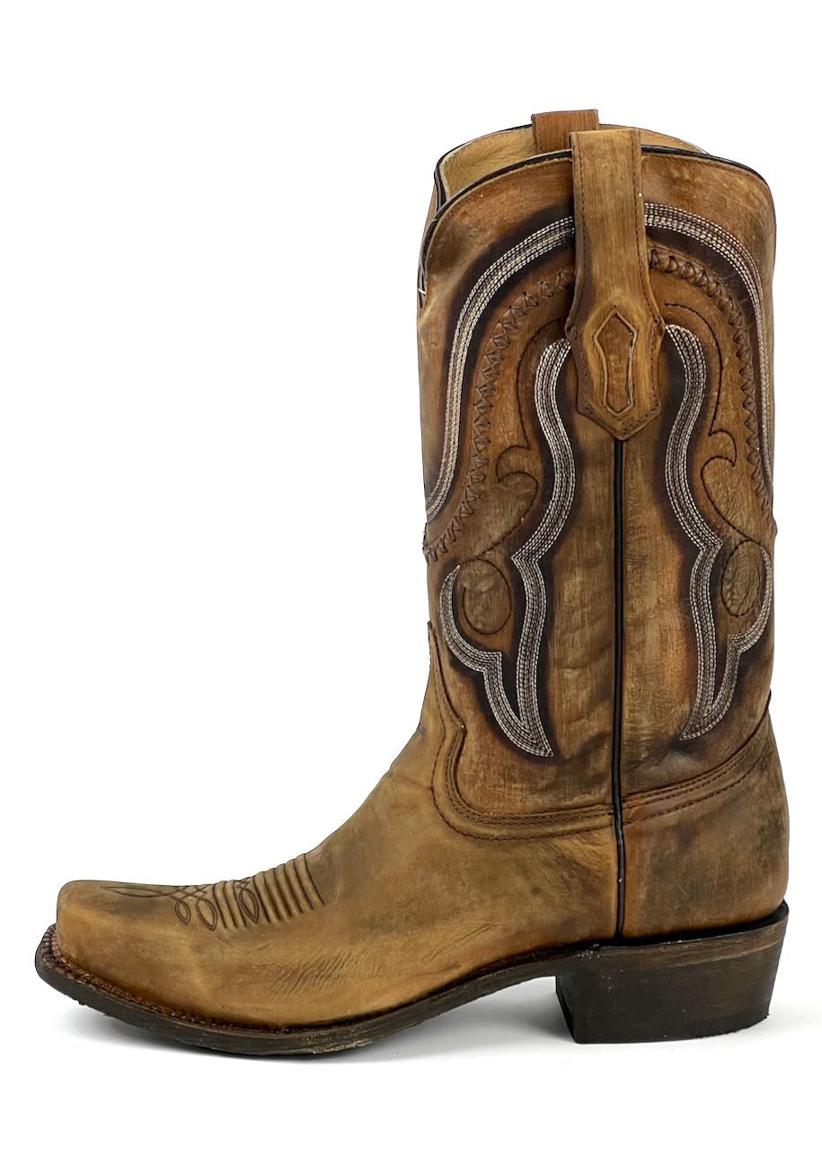 lato esterno stivali texani uomo modello a3479 di Corral