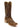Men's Cowboy Boots Model A4229 by Corral in caramel-brown with embroidered design and narrow square toe.