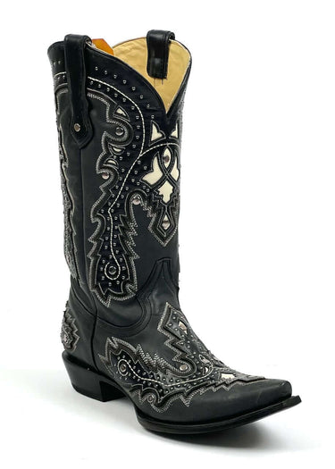 lato esterno Stivali Texani uomo modello C3847 di Corral