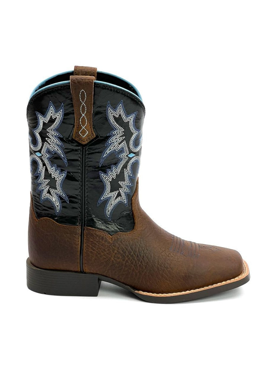 lato esterno Stivali Western bambino e ragazzo Tombstone Earth di Ariat