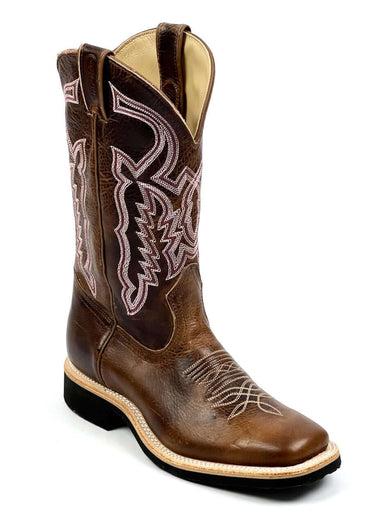 lato esterno Stivali Western donna 0336 di Boulet