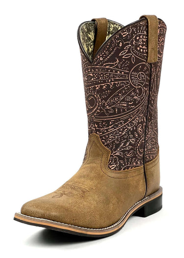 Tuffrider Bambino Roccioso Mountain Punta Quadrata Western Stivale Marrone 7 Tuffrider Bambino Roccioso Mountain Punta Quadrata Western Stivale Marrone 7