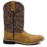 lato esterno stivali western donna modello Anslie Dark Brown di Smoky Mountain