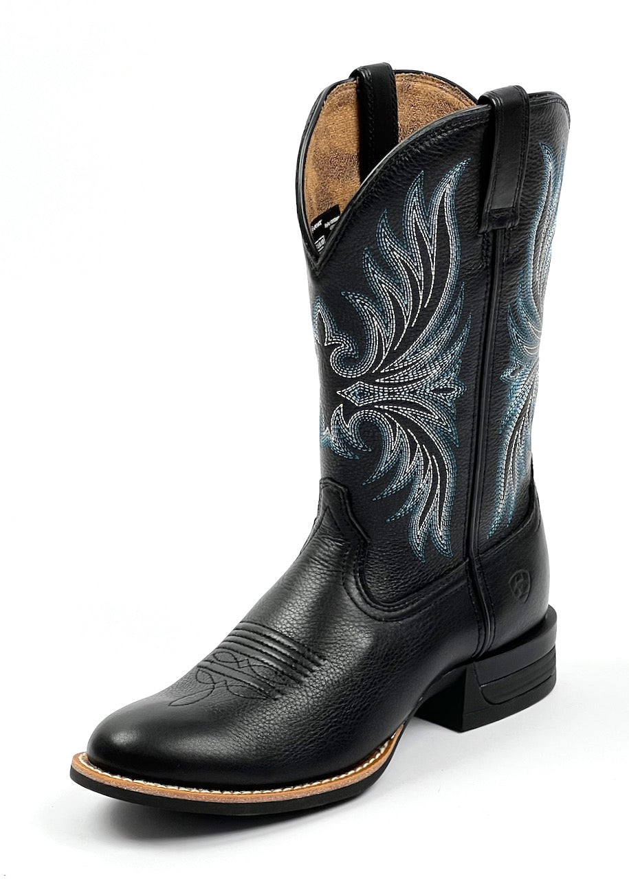 Stivali Western donna Ranahan in Black Deertan di Ariat